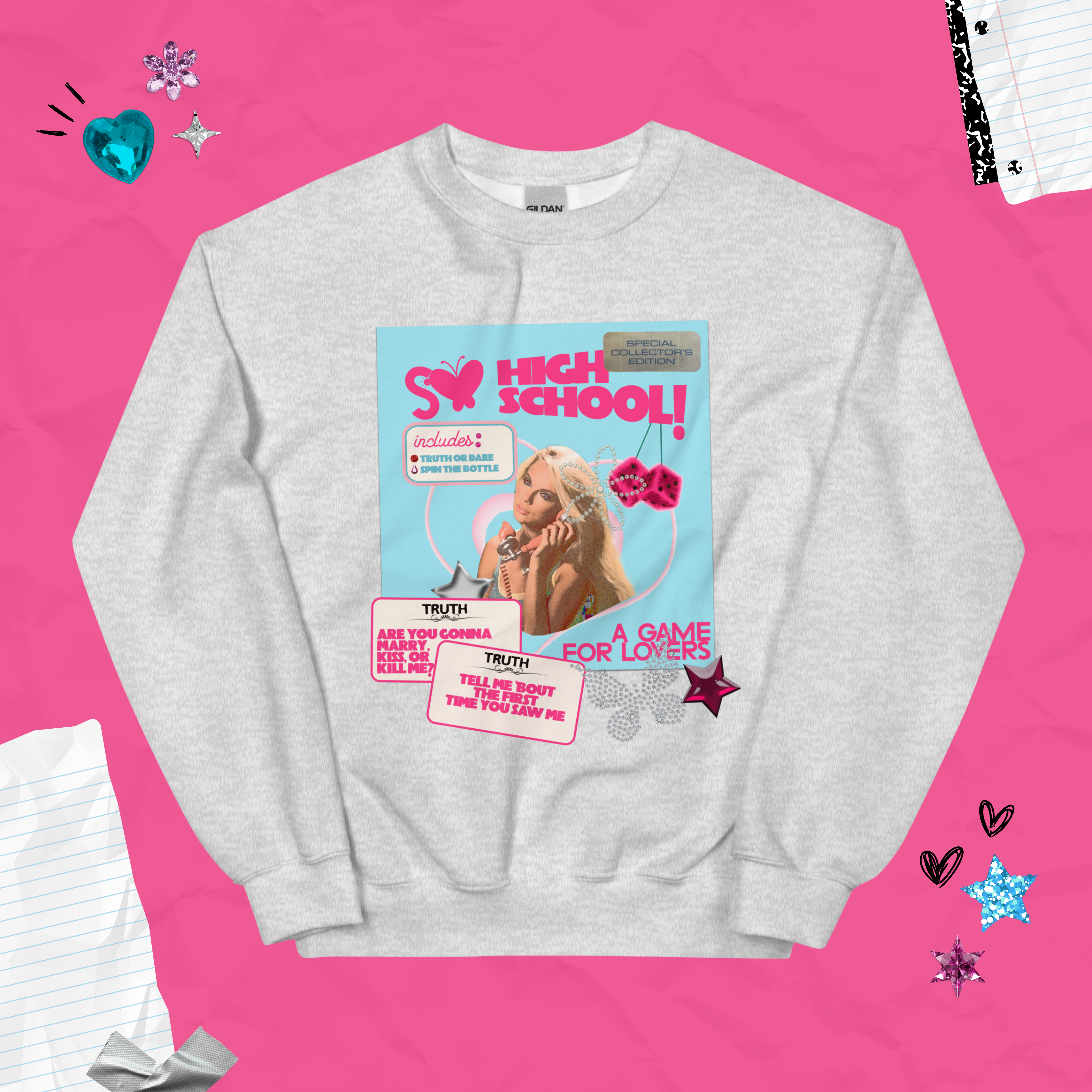 So High School Crewneck