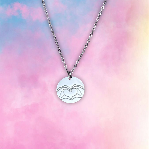 Hand Heart Necklace