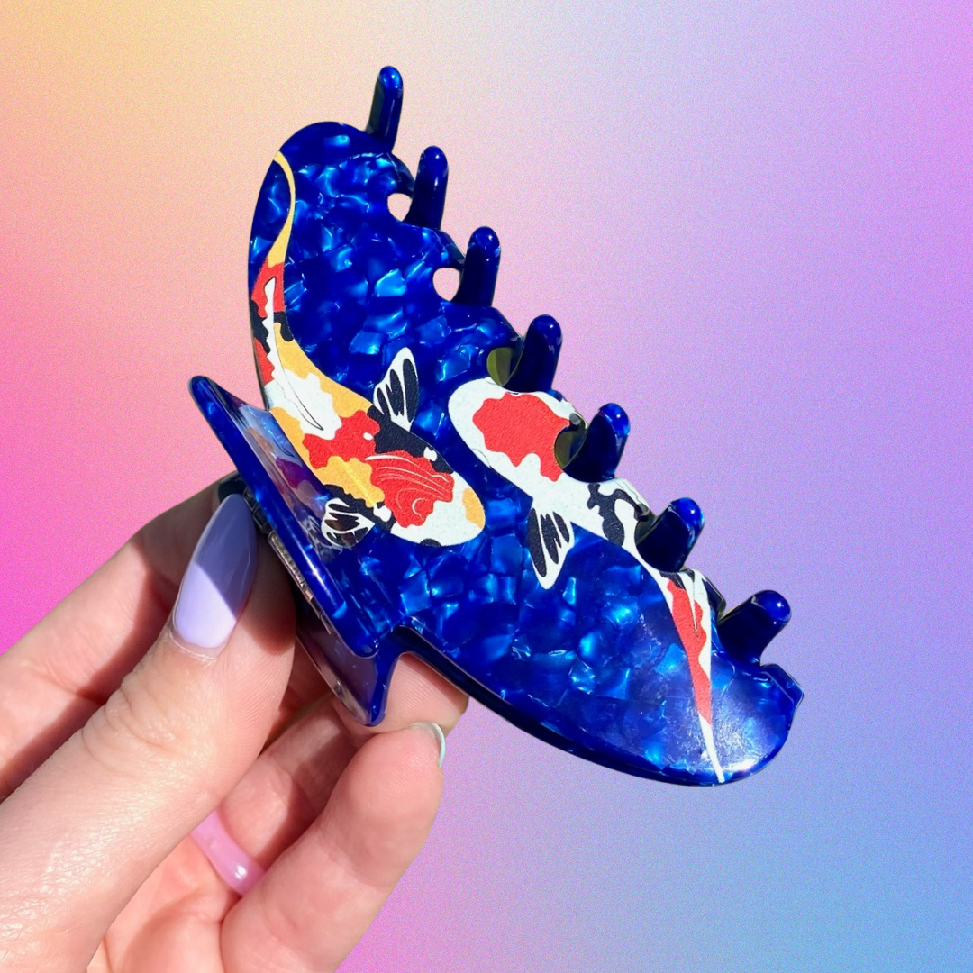 Koi Fish Claw Clip