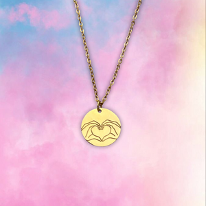 Hand Heart Necklace