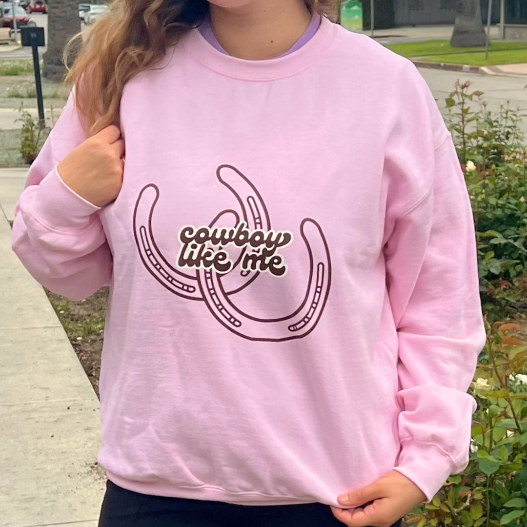 Cowboy Like Me Crewneck