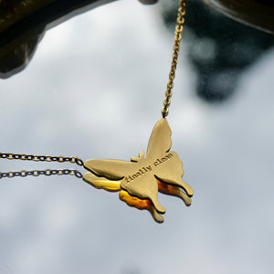 Clean Butterfly Necklace