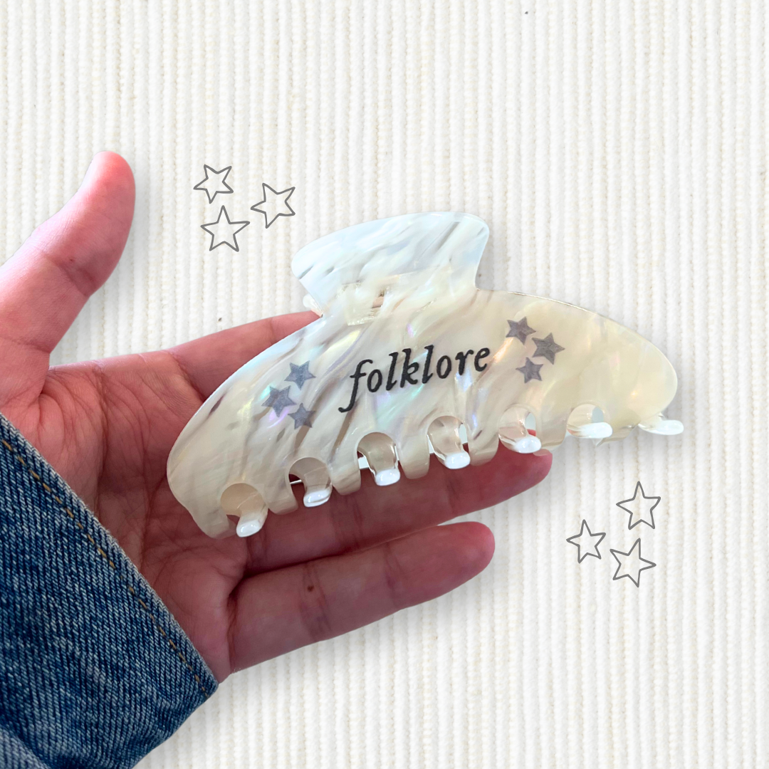 Folklore Cardigan Claw Clip - SHIPS ON JANUARY 6TH