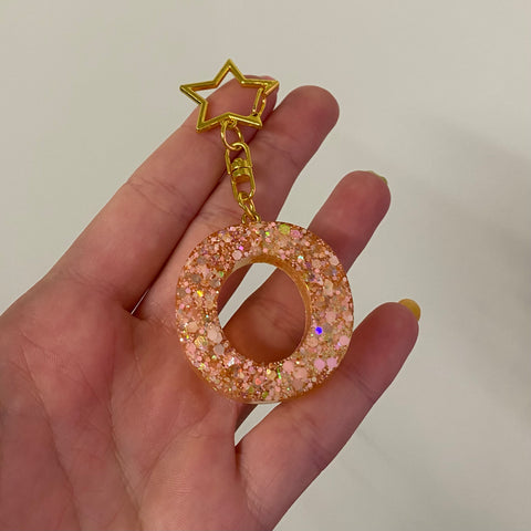 Peach "O" With Star Chain