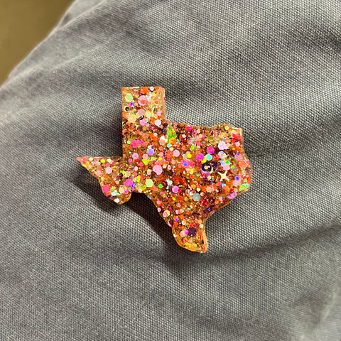 Pink Texas Magnet