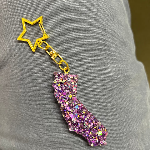 Light Purple California With Star Chain