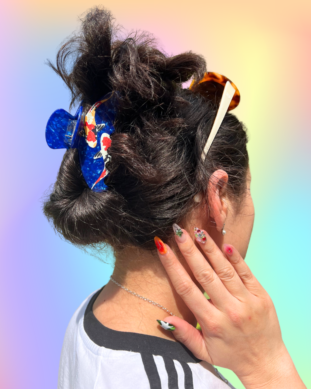 Koi Fish Claw Clip