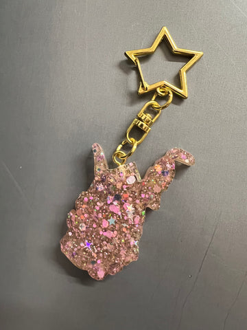 Light Pink West Virginia With Star Chain
