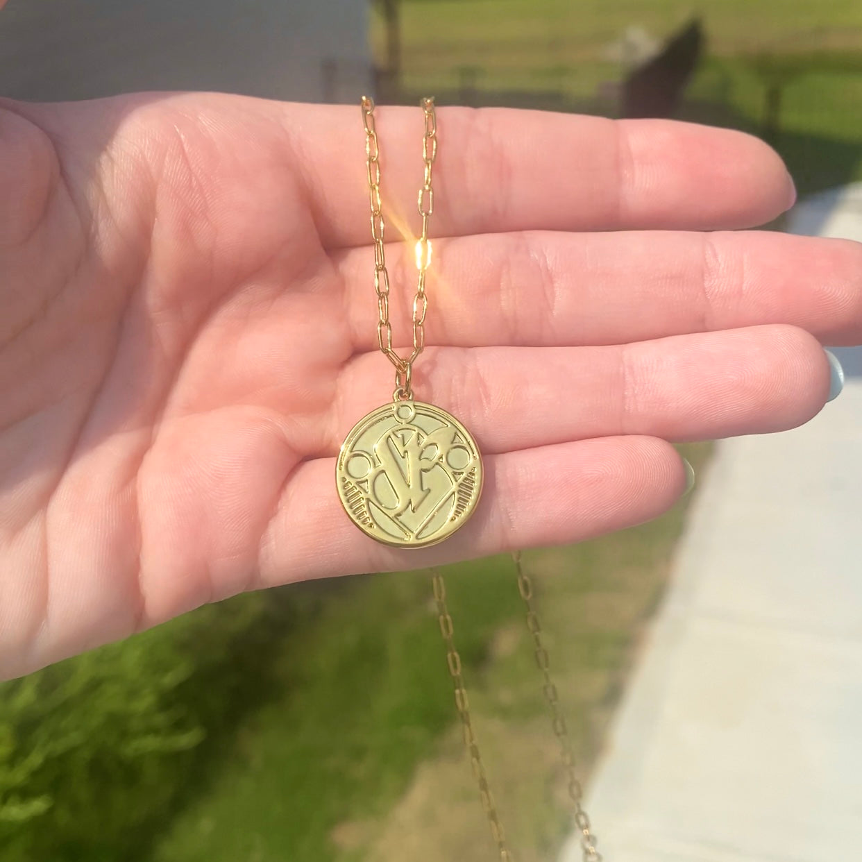 Solar Power Necklace