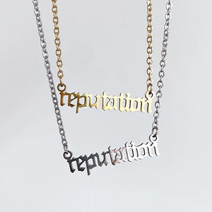 reputation Necklace